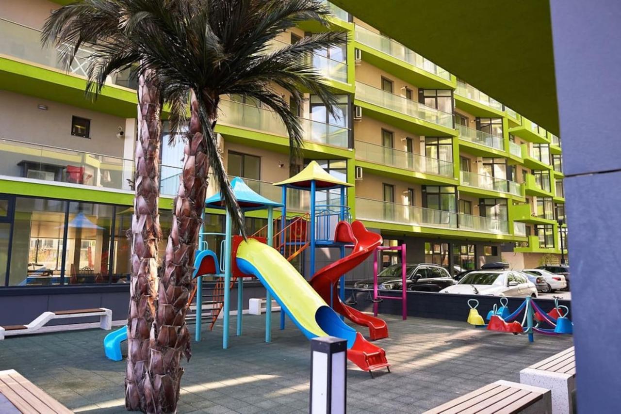 Blue Apartment In Spa N Pool Beach Resort 那沃达利 外观 照片